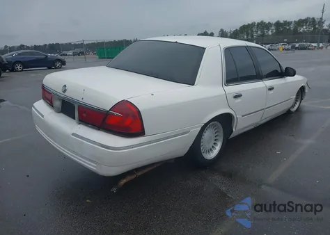 2000 Mercury Grand Marquis Ls z USA, uszkodzony, nr VIN 2MEFM75W9YX741148